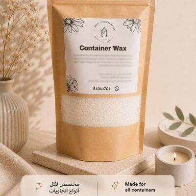 Candle tools Container wax 1kg-شمع كاندل تول للأوعية 1 كيلو