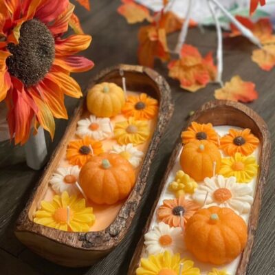 Pumpkin Mold قالب اليقطين للشموع