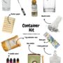Container Kit مجموعة عمل شمع الأوعية