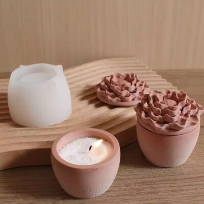 Rose Jar Mold قالب جرة الورد
