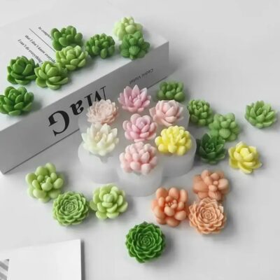 Flowers Mold قالب الورد للشموع