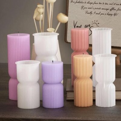 Candle Shapes Mold قوالب مختلفة للشموع