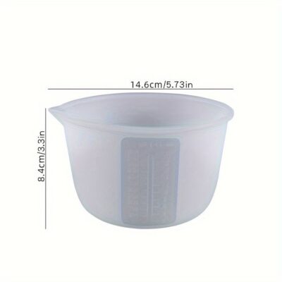 Silicone container 600ml إناء سيليكون