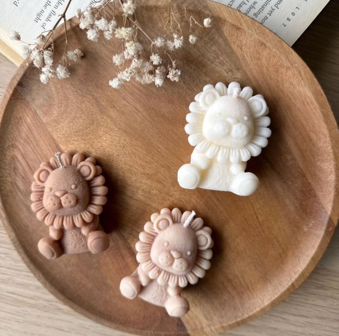 Lion Flower Mold قالب وردة الأسد - الصورة 2