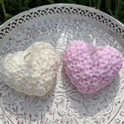 Heart with flowers Mold قالب القلب مع الورد