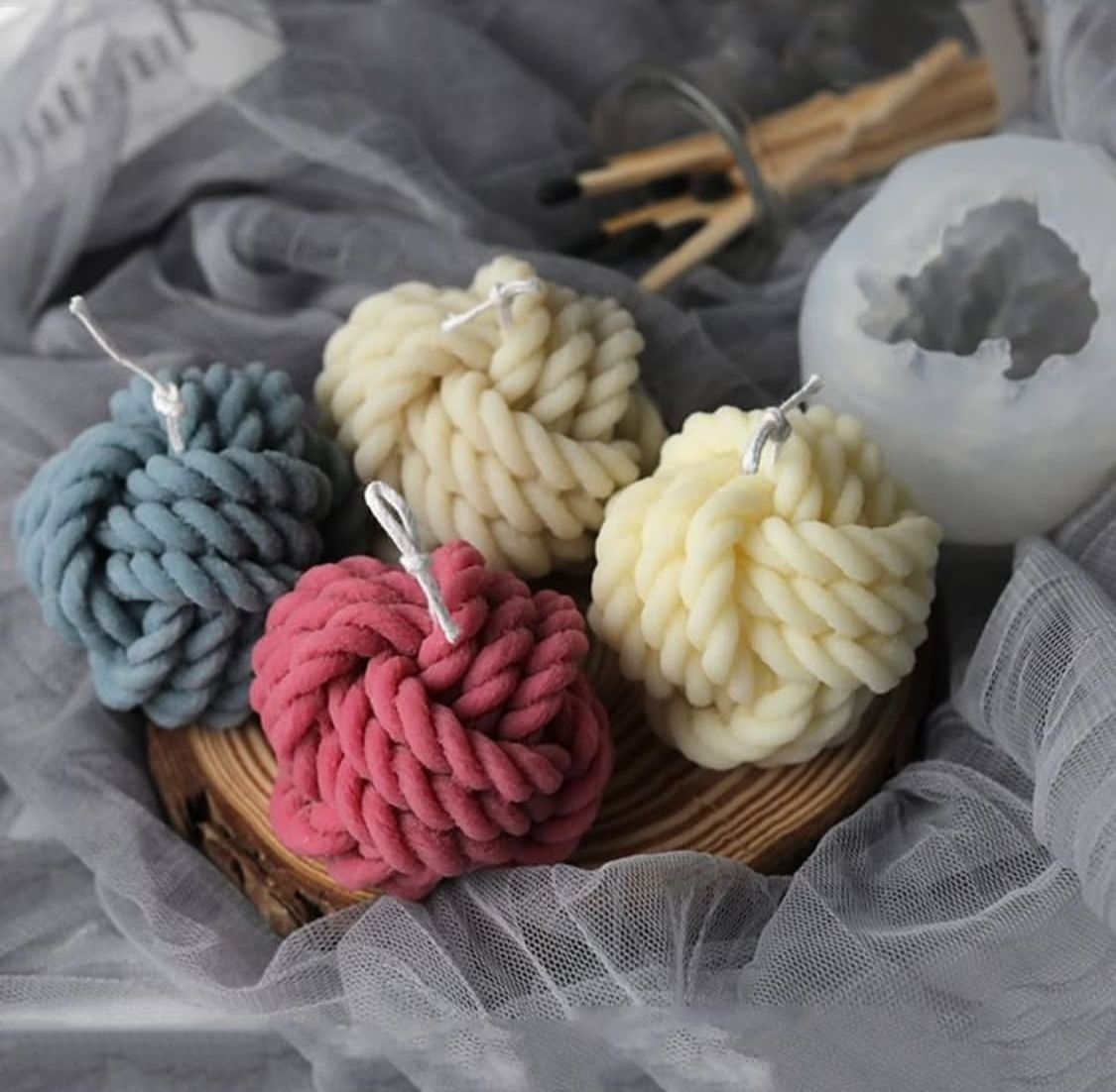 crochet yarn Mold قالب الخيوط الشتوي