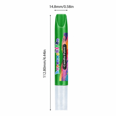 Outside candle color – Green