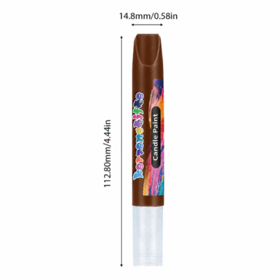 Outside candle color – Brown ألوان الشمع الخارجية
