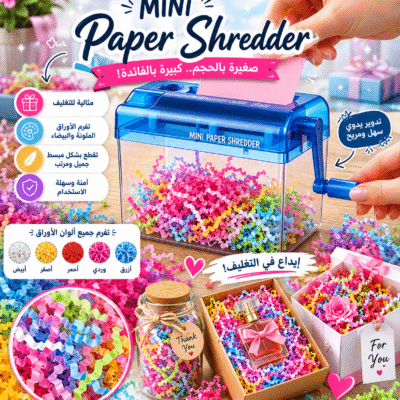 Paper Shredder #65 للتغليف – لمسة فخامة تحمي وتجمّل