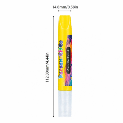 Outside candle color – yellow ألوان الشمع الخارجية