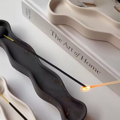 ✨ Modern Wave Incense Holder Silicone Mold ✨