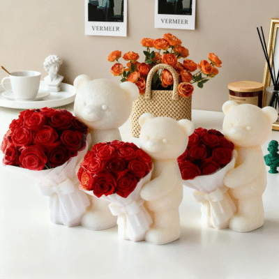Bouquet Teddy Bear Mold