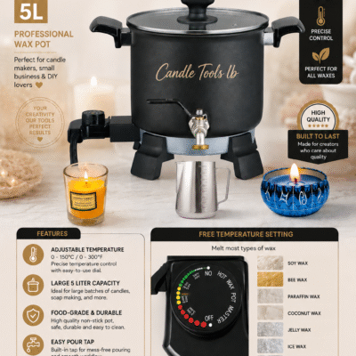 Wax melter 5L