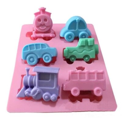 Car, bus, train mold for kids