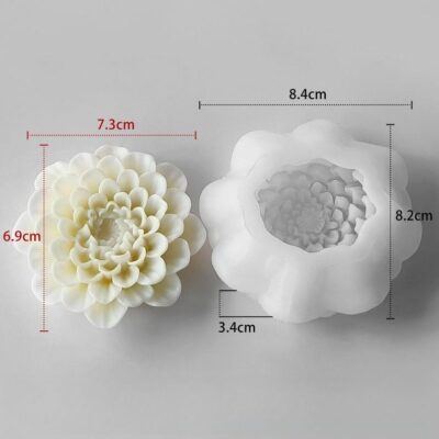 Grid flower mold