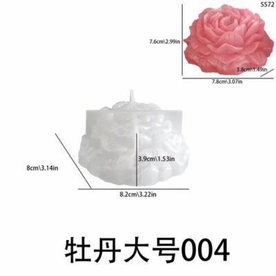 Peony Flower light mold