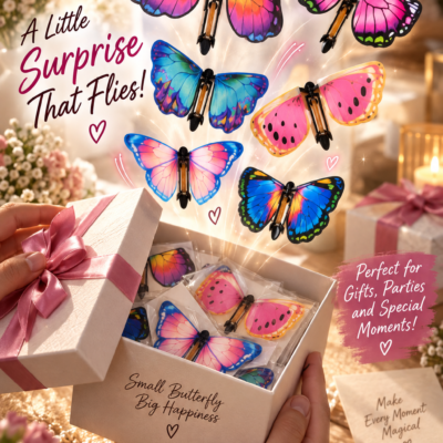 Magic Flying Butterfly – A Surprise in Every Flight – 10 pcs mixed colors