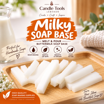 Milky Soap Base من Candle Tools Lebanon – 1kg
