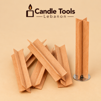 Cross wood Wicks – 6 pieces